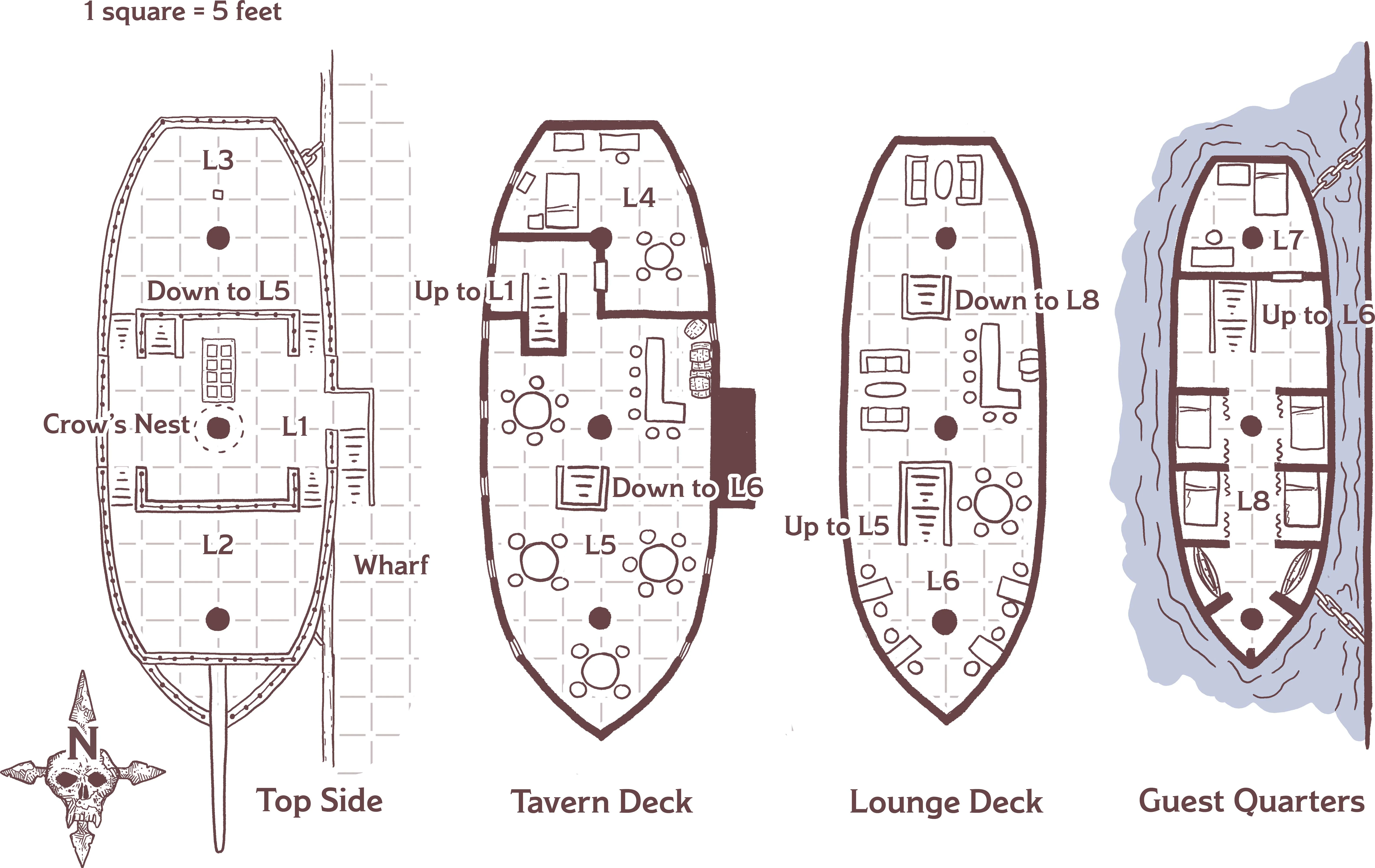 Mapa 1.4: O Low Lantern