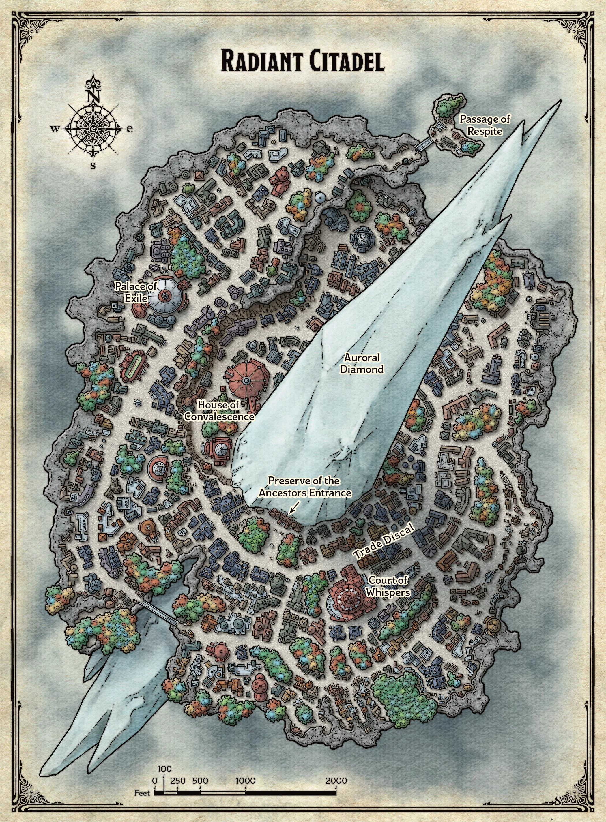 A pirate-city port, inspired by someone's comment. : r/dndmaps