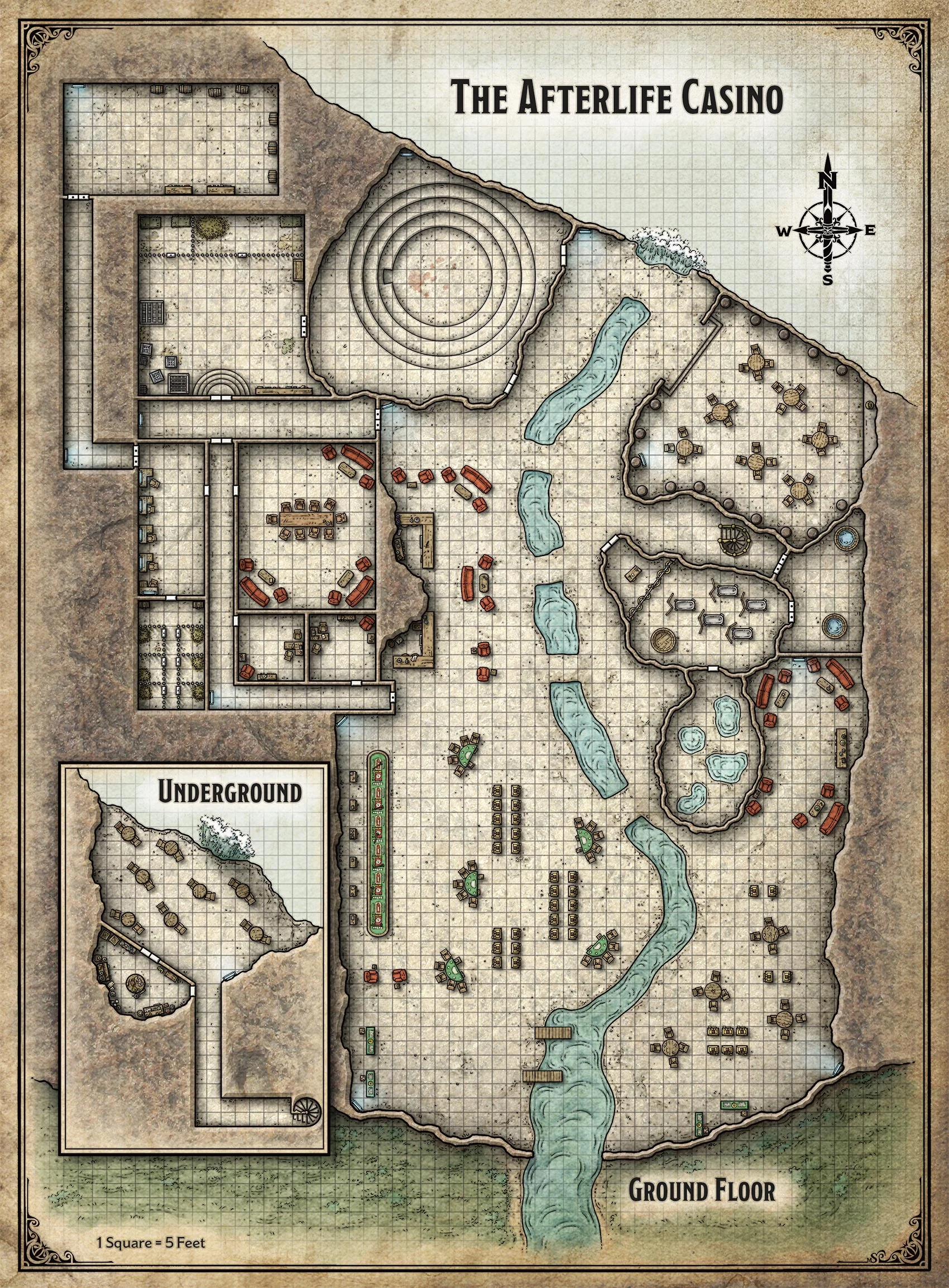 Death's Gambit: Afterlife  Map! All Areas, Items & Secrets (no