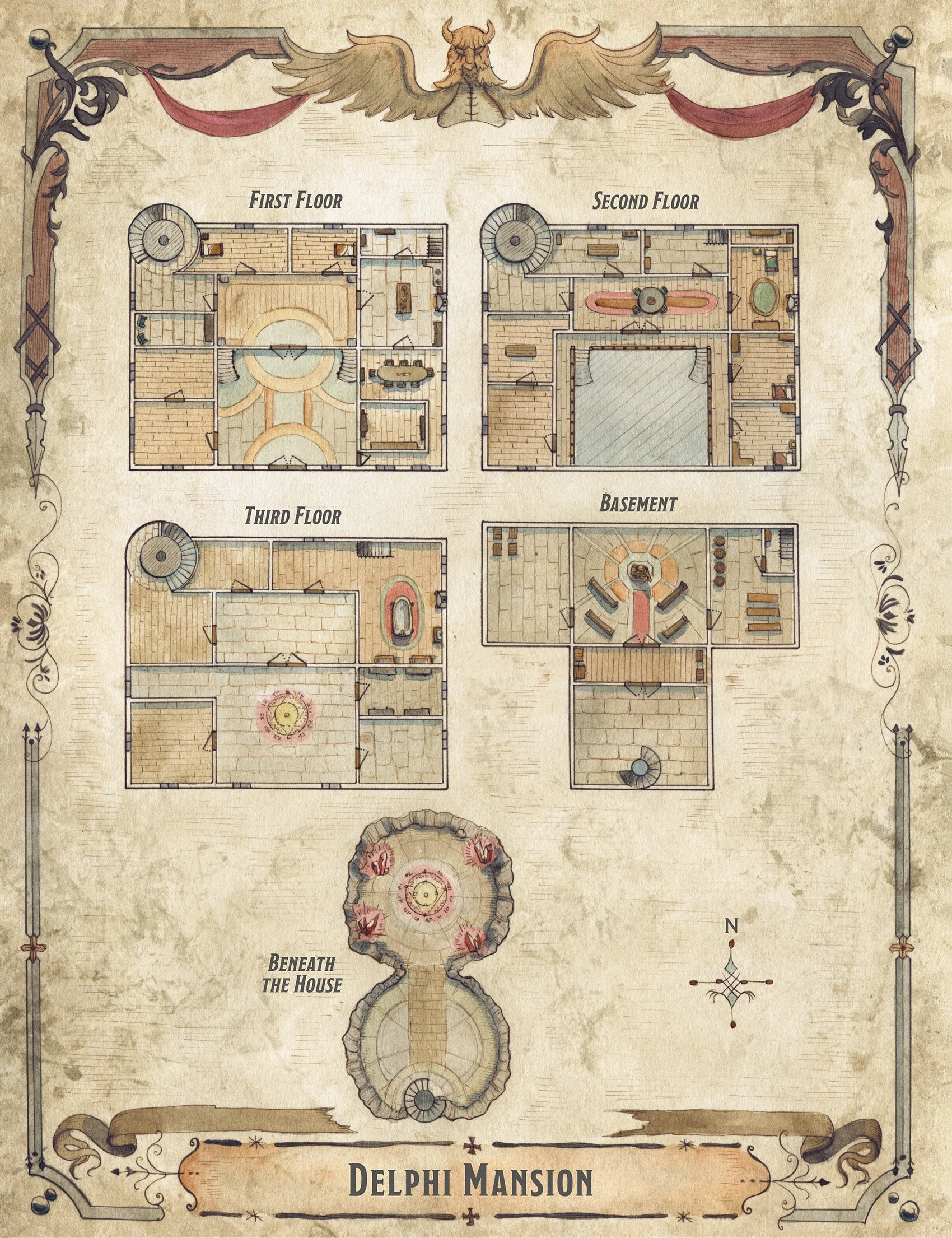Dungeons & Dragons – Set Di Chiavi Metalliche Limited Edition (The Golden Vault) - 3