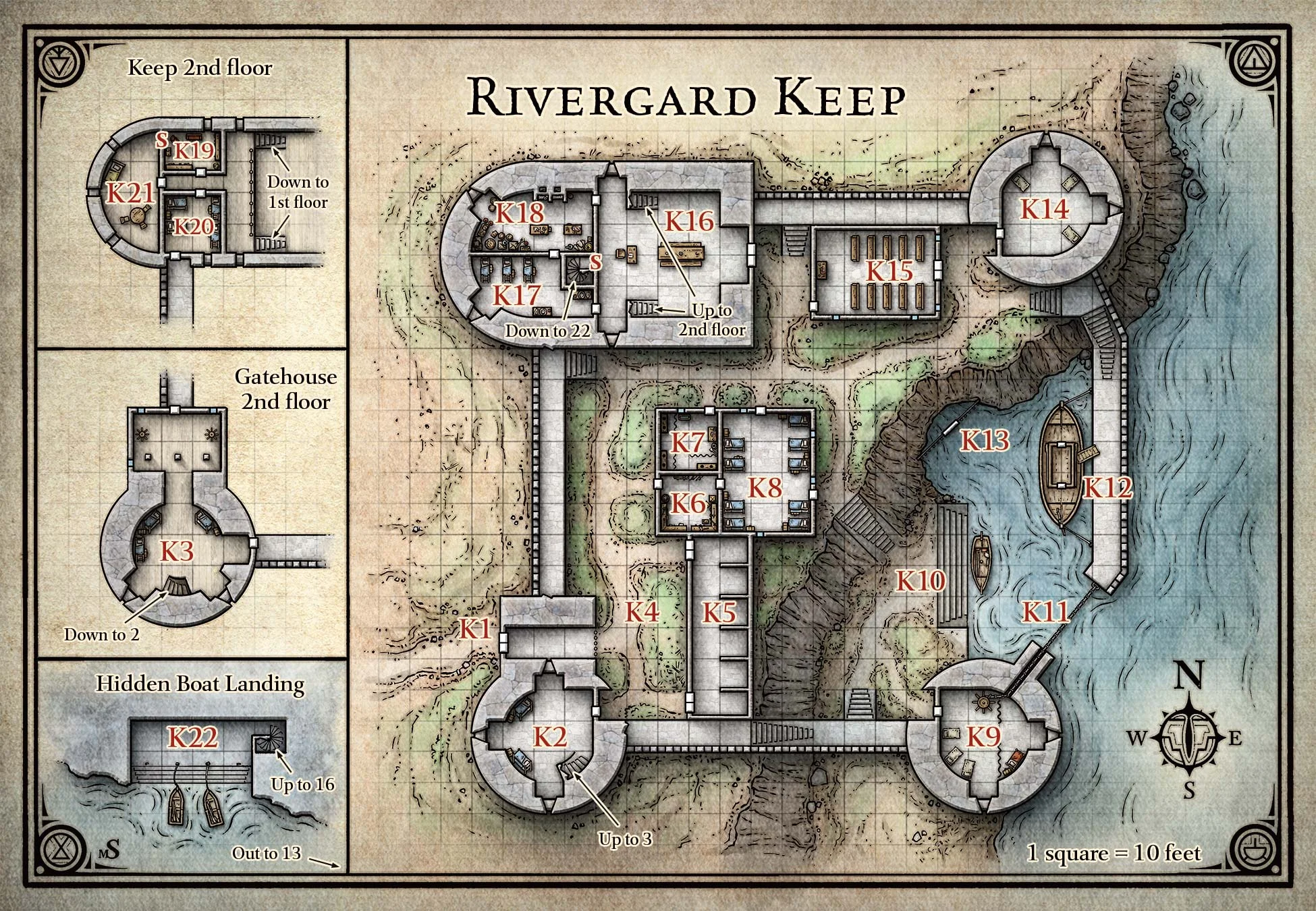 The Korranberg Chronicle: Map Perilous - Dungeon Masters Guild