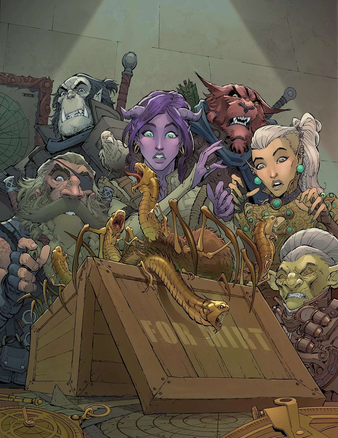 Dungeons & Dragons Pays Homage to Spelljammer with the Giff