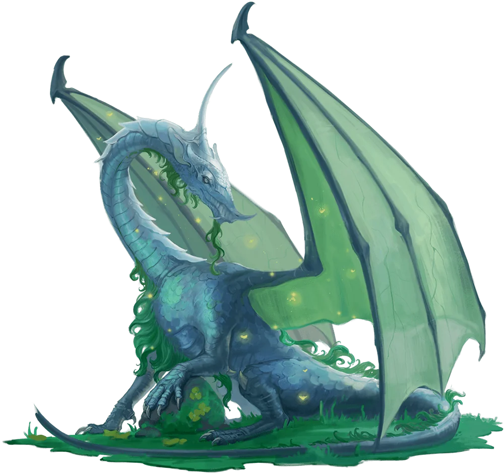 Green dragon wyrmling : r/Pathfinder2e